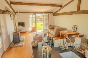 Télévision, cheminée