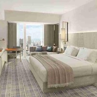 Cubrecamas, decoración personalizada, muebles diferentes y wifi gratis 