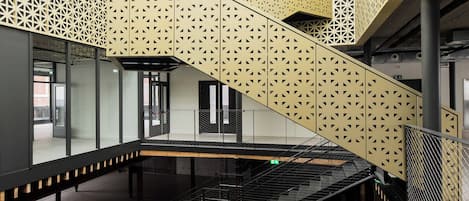 25-inch flat-screen TV with cable channels