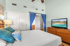 5 bedrooms, iron/ironing board, travel cot, WiFi