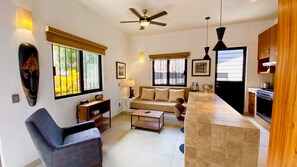 House, 1 Bedroom, Smoking, Balcony | Dining - 1 Bedroom Guest House - Walk To Everything -patio -gym -pickleball Court - Bikes (Chapala)