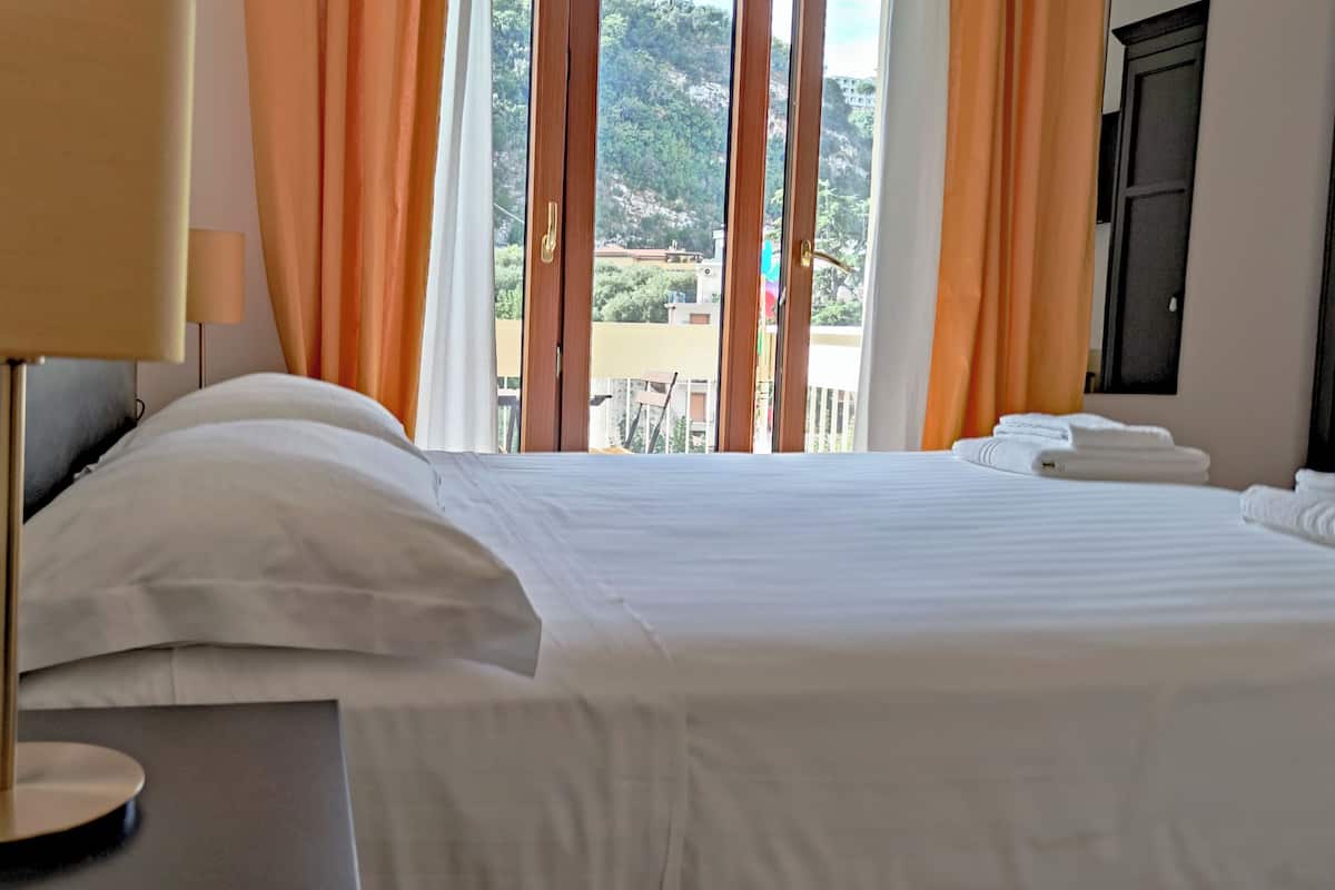 Classic Double Room, Garden View | Premium bedding, down comforters, memory foam beds, free minibar