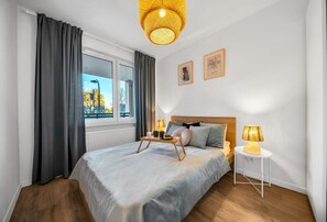 1 bedroom, iron/ironing board, free WiFi, bed sheets