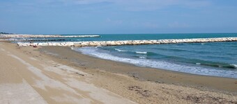 Beachfront villa with park and beach ideal for families with children