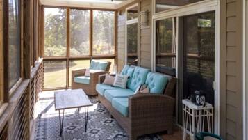 TV connectée, cheminée