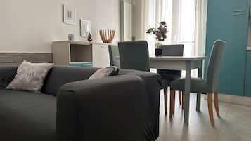 Appartement Ville, terrasse | Coin séjour