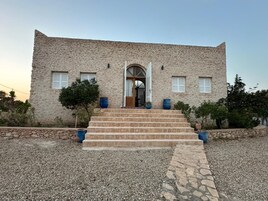Fassade der Unterkunft