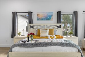 6 habitaciones, tabla de planchar con plancha y cuna de viaje 
