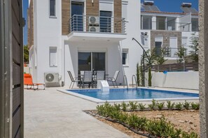 Pool - Enchanted Sunlit Villa Retreat 1 (Isthmia)