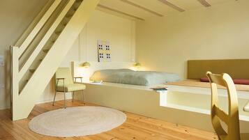 Gallery Double Room | Egyptian cotton sheets, premium bedding, pillow-top beds