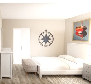 2 Schlafzimmer, Bügeleisen/Bügelbrett, kostenloses WLAN, Bettwäsche