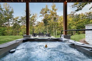 Baignoire à remous extérieure