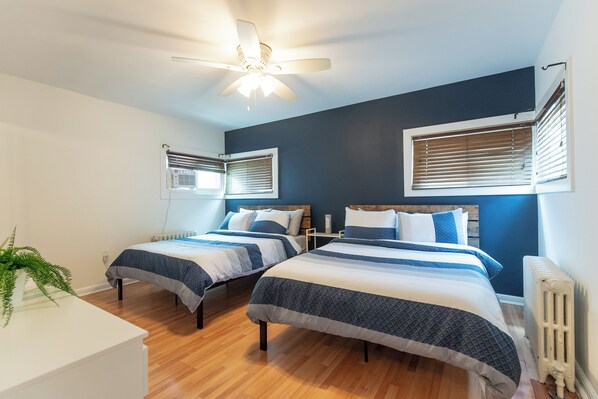 4 habitaciones, wifi y ropa de cama 