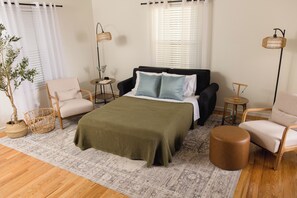 2 chambres, coffres-forts dans les chambres, bureau