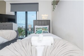 1 bedroom, iron/ironing board, free WiFi, bed sheets