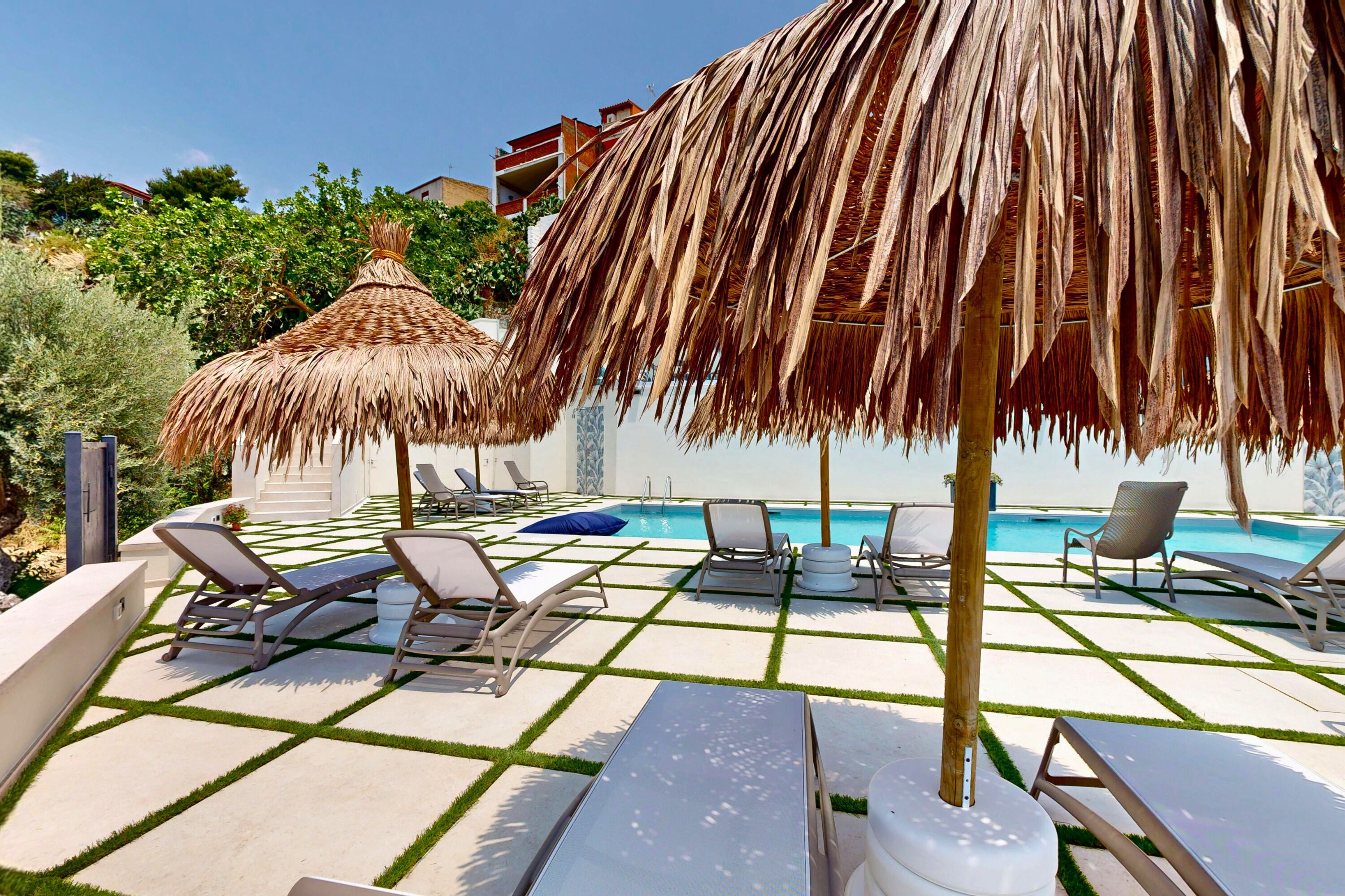 Rooftop pool