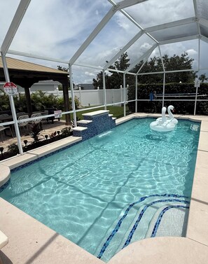 Piscine chauffée