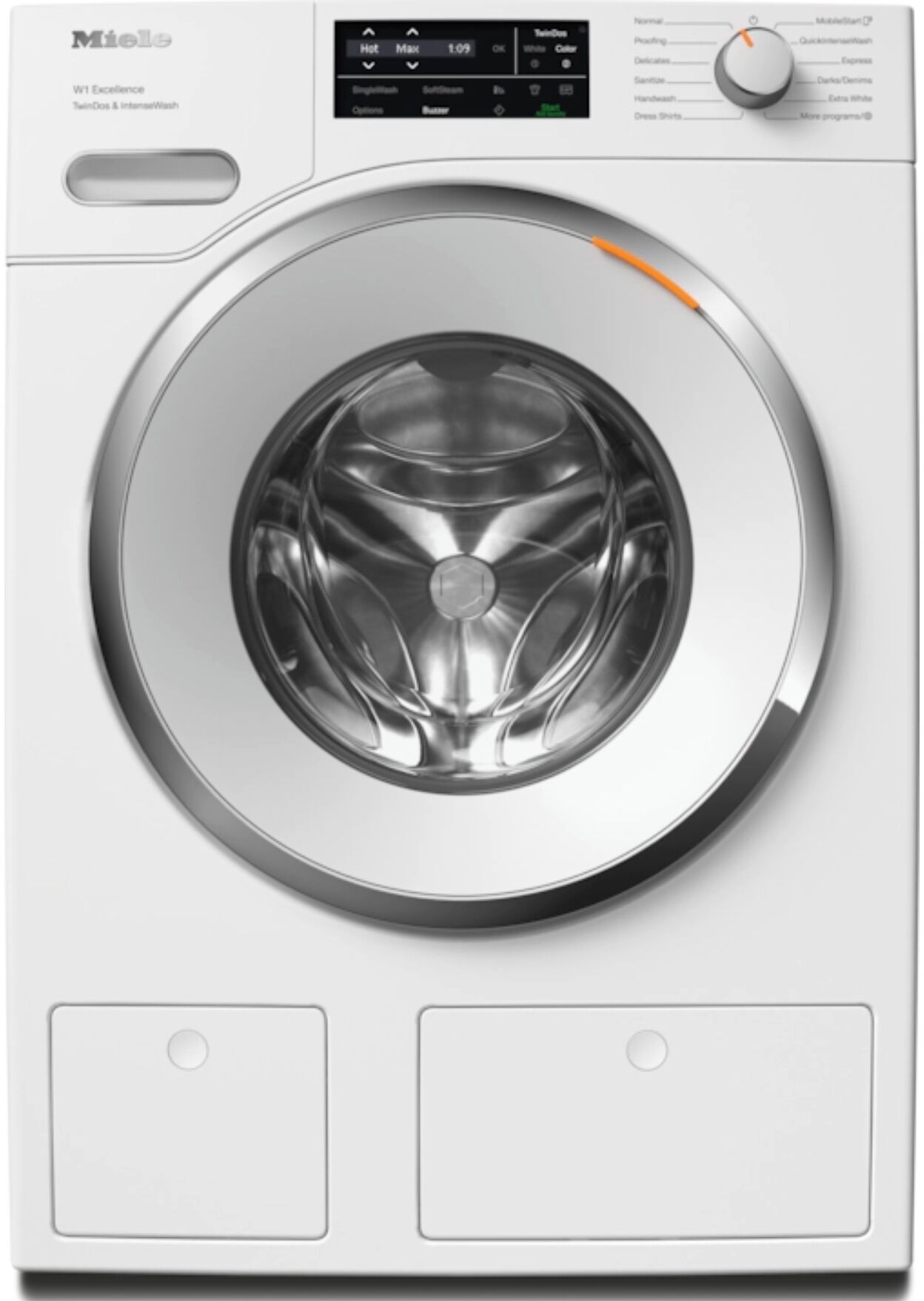 Laundry machines access upon request.