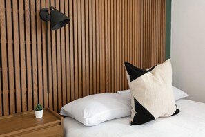 Habitación doble (Private Bathroom) | Ropa de cama de alta calidad y camas con efecto memoria 
