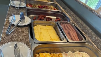 Komplett frukost varje dag mot avgift