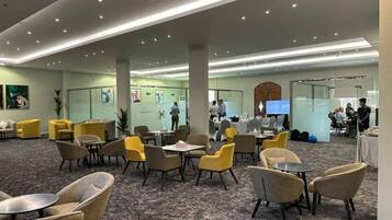 Sala de estar en el lobby