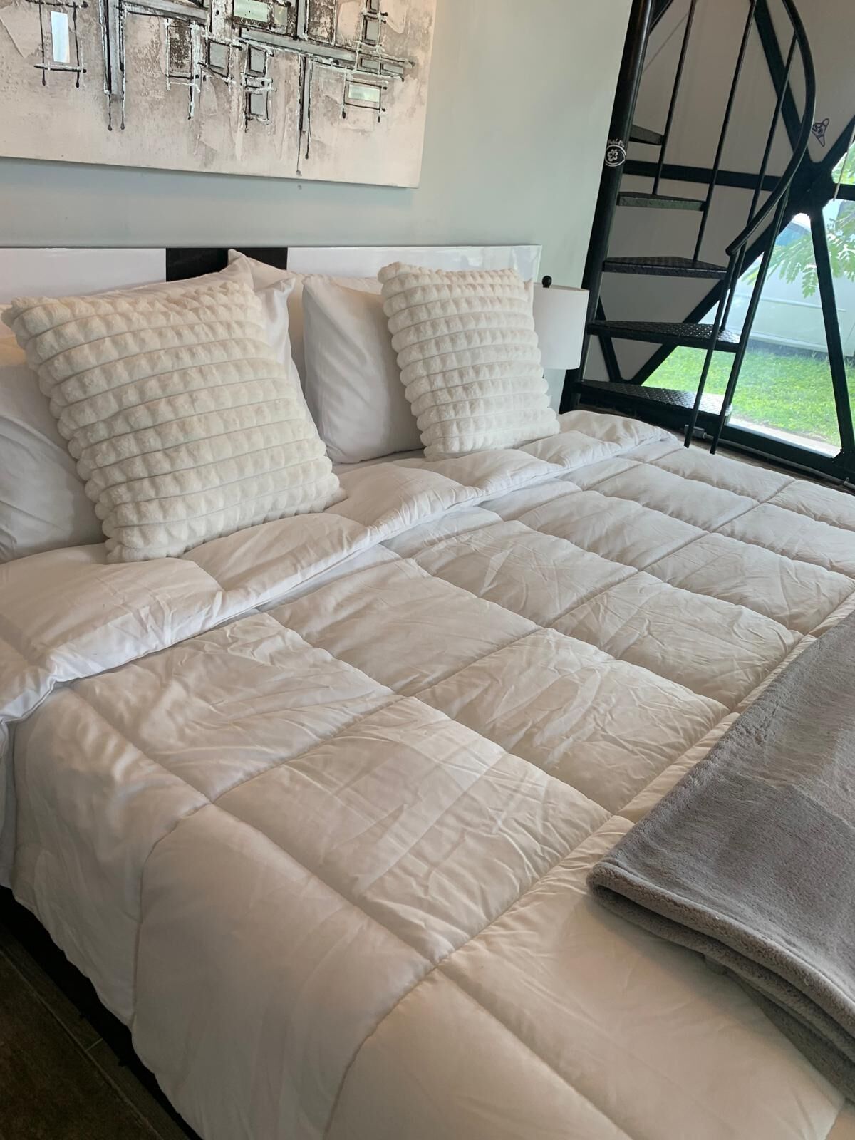 3 多间卧室、熨斗/熨衣板、WiFi、床单