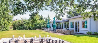 Lush Cabin in Camping Resort