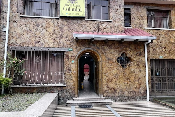 Fachada de la propiedad