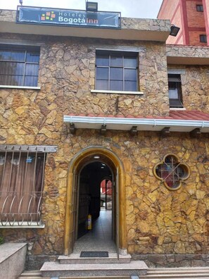 Voorkant van accommodatie