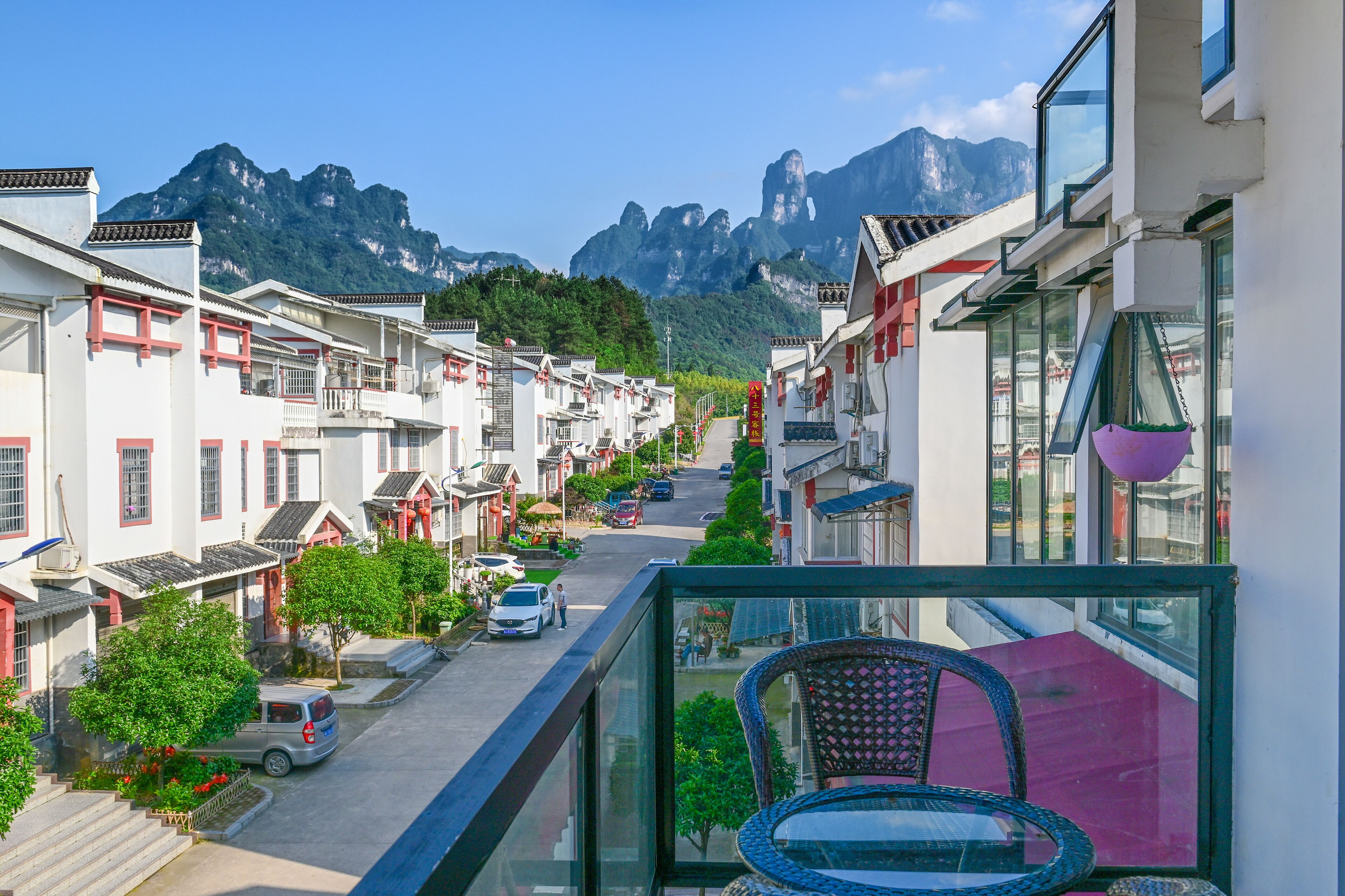 Comfort Double Room, Balcony, Mountain View | View from room