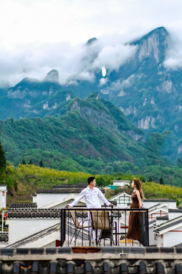 Family Quadruple Room, Mountain View | View from room - Zhangjiajie XMAN Tianmen Resort (Zhangjiajie)
