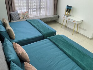 5 dormitorios, tabla de planchar con plancha, wifi y ropa de cama