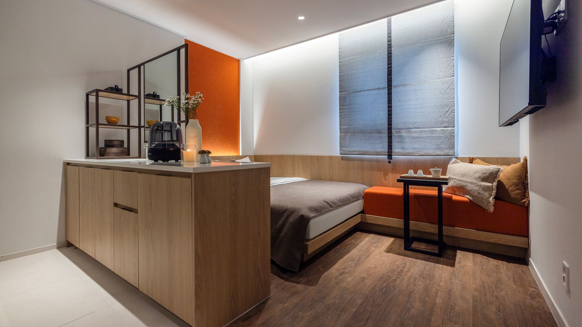 Deluxe A | Prémium ágynemű, sötétítőfüggöny, hangszigetelés és ingyenes wifi