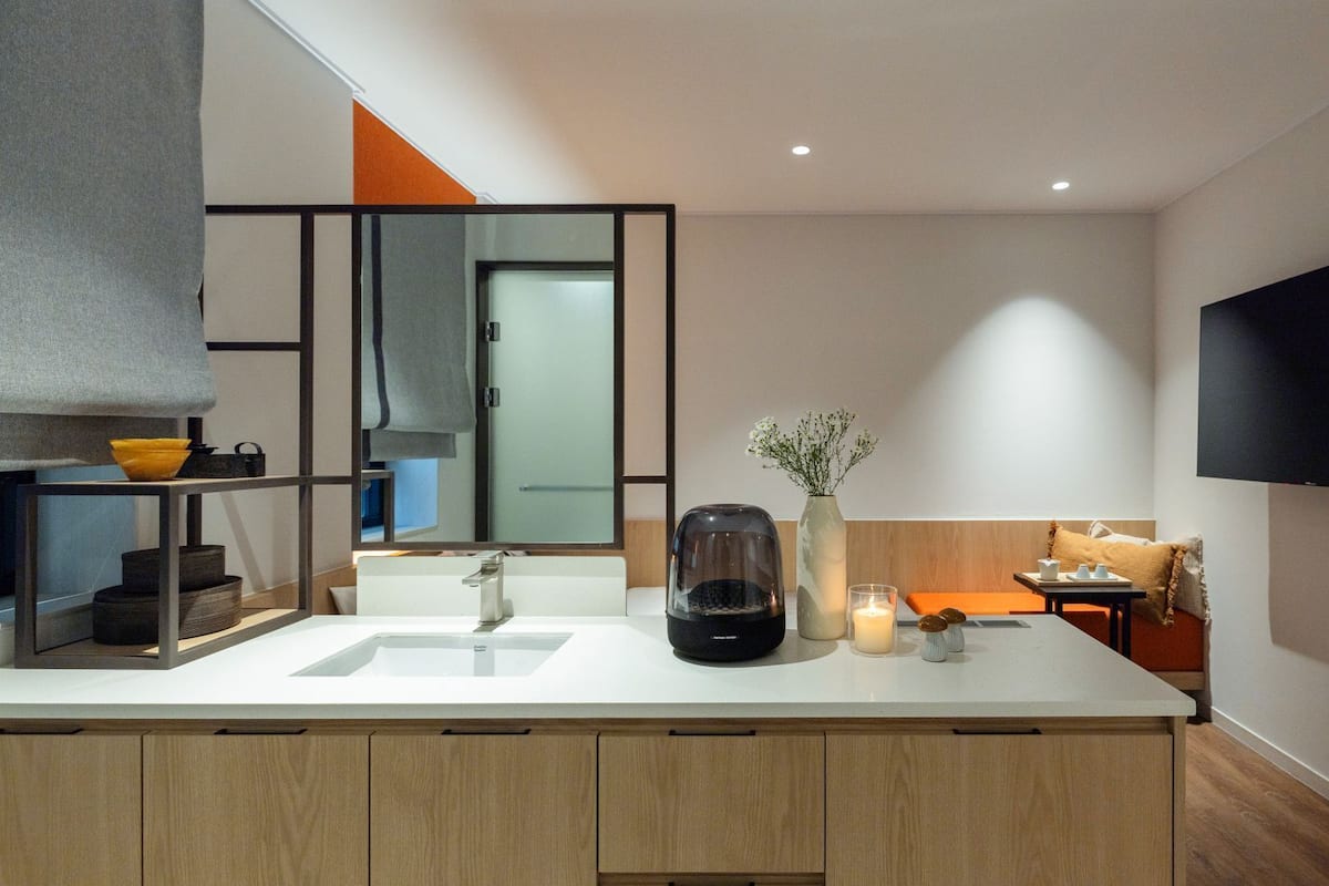 Literie de qualité supérieure, rideaux occultants, chambres insonorisées