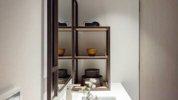 Premium bedding, blackout curtains, soundproofing, free WiFi