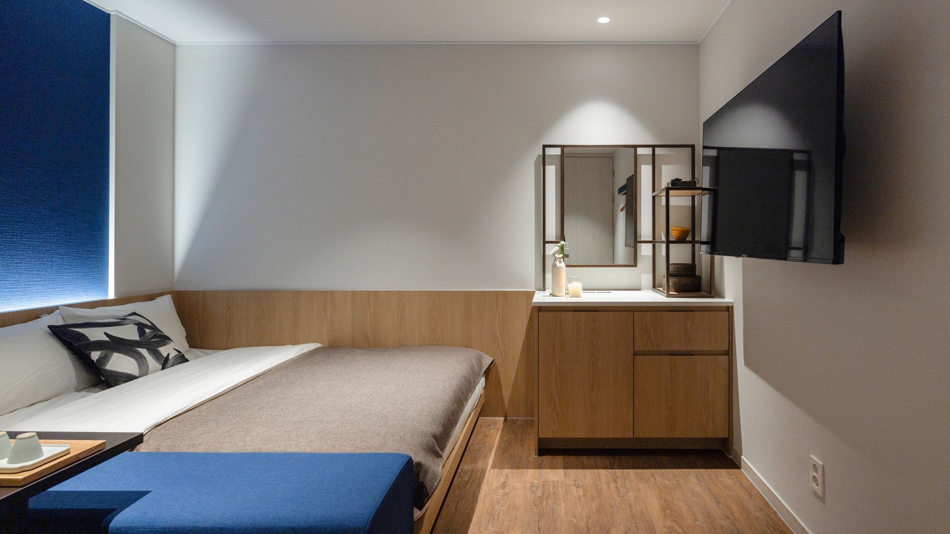 Standard A | เครื่องนอนระดับพรีเมียม, ผ้าม่านกันแสง, ห้องเก็บเสียง, Wi-Fi ฟรี