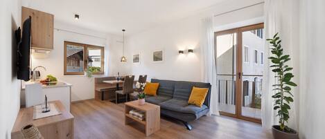 Télévision, table de tennis de table