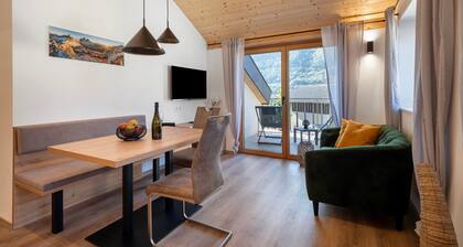 Appartement "Fuchsberger Deluxe" avec vue sur les montagnes, Wi-Fi et climatisation