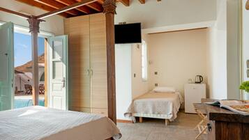 1 dormitorio, tabla de planchar con plancha, wifi gratis y ropa de cama