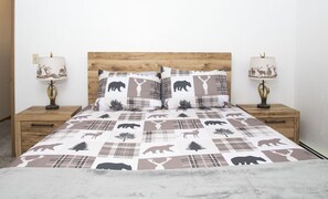 3 chambres, bureau, fer et planche à repasser, Wi-Fi gratuit