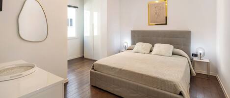 1 غرفة نوم ومكواة/لوح كي وواي فاي مجانًا وملاءات أسرّة