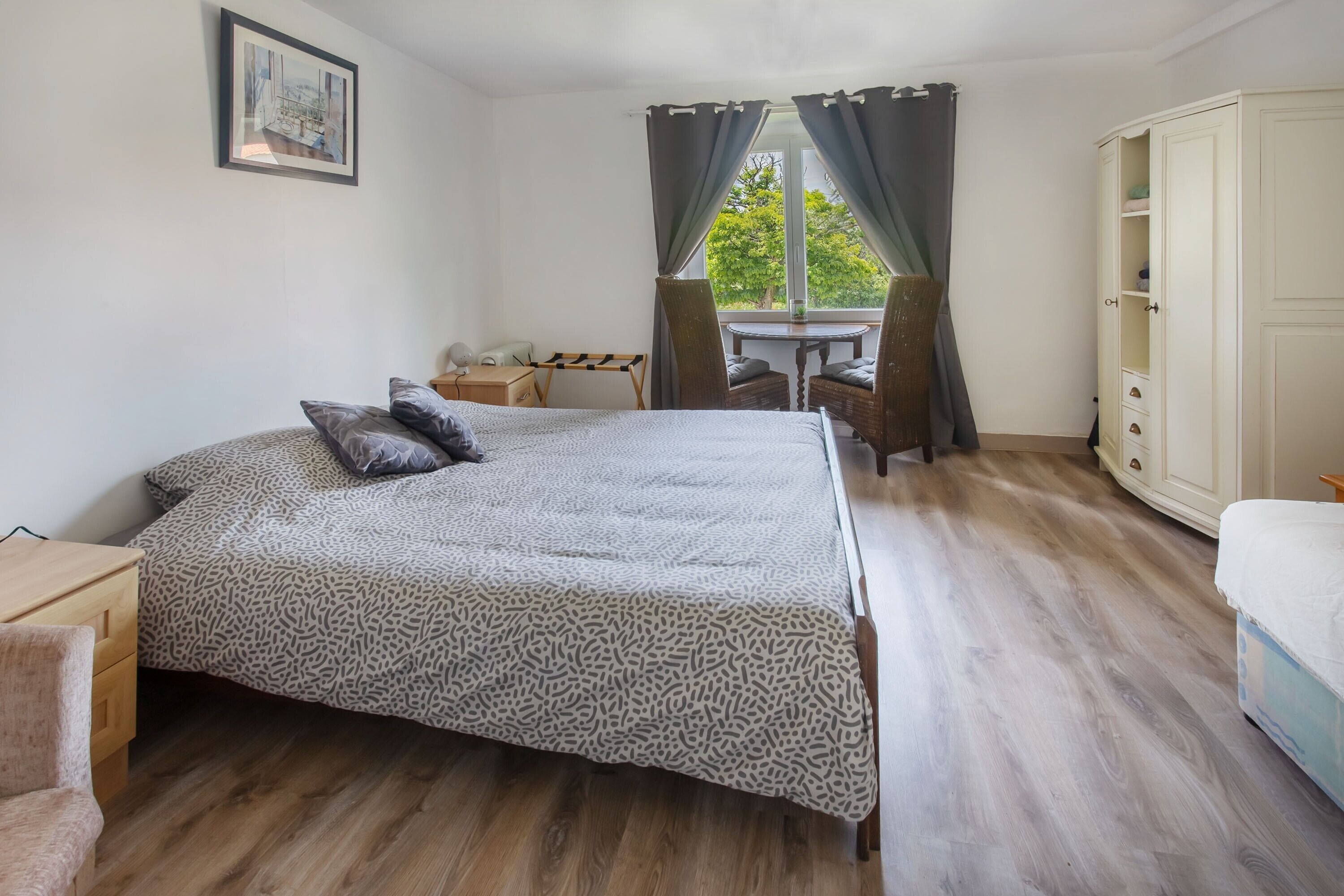 2 chambres, draps fournis