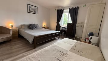 2 habitaciones y ropa de cama