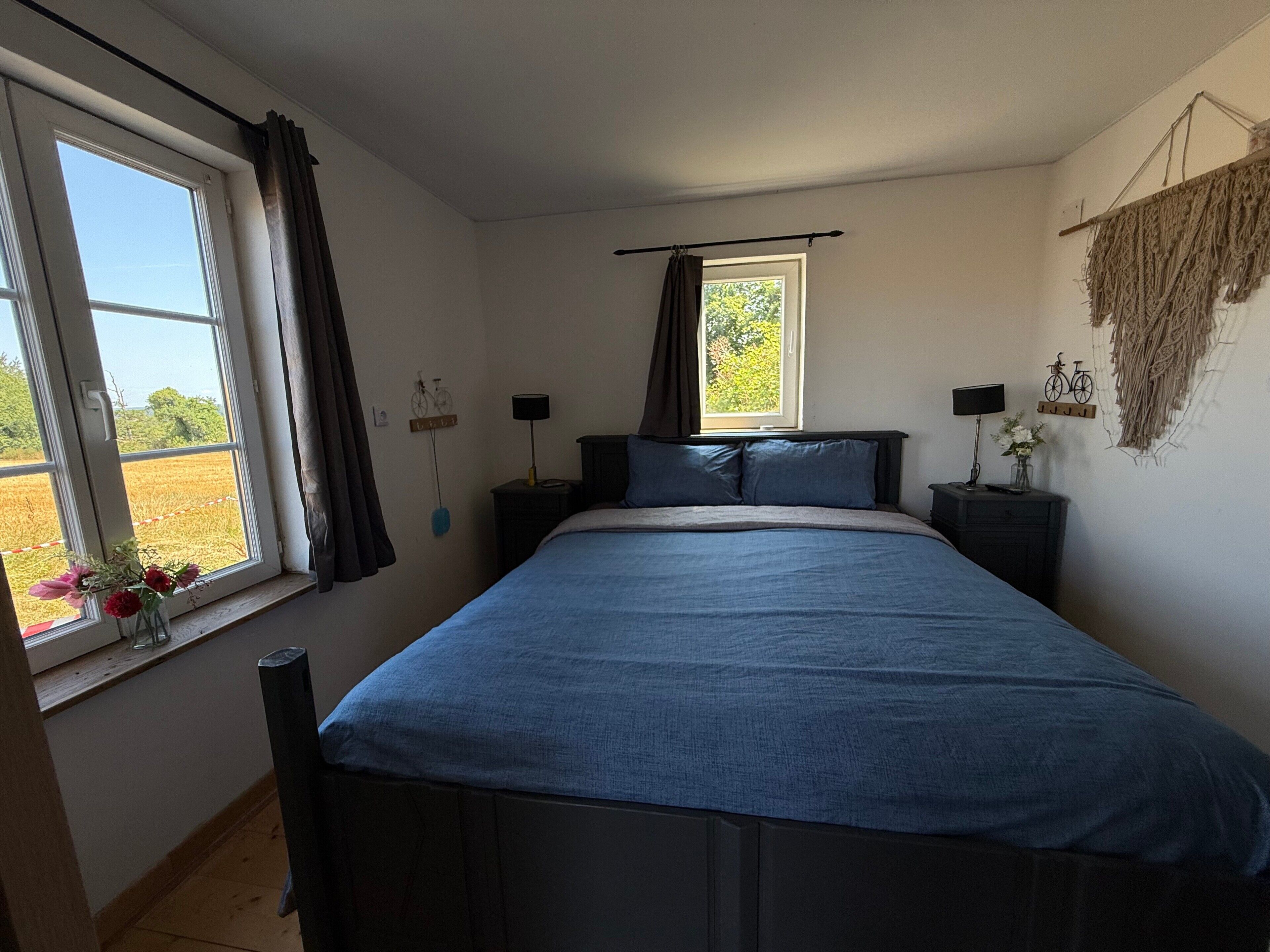 1 habitación y ropa de cama 