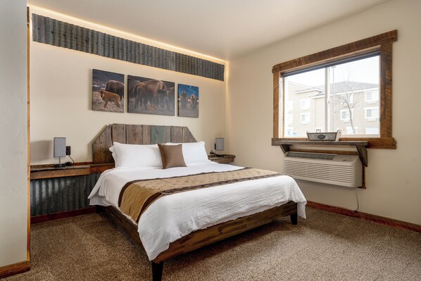 2 bedrooms, travel crib, WiFi, bed sheets