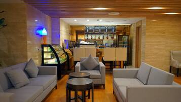 Sala de estar en el lobby