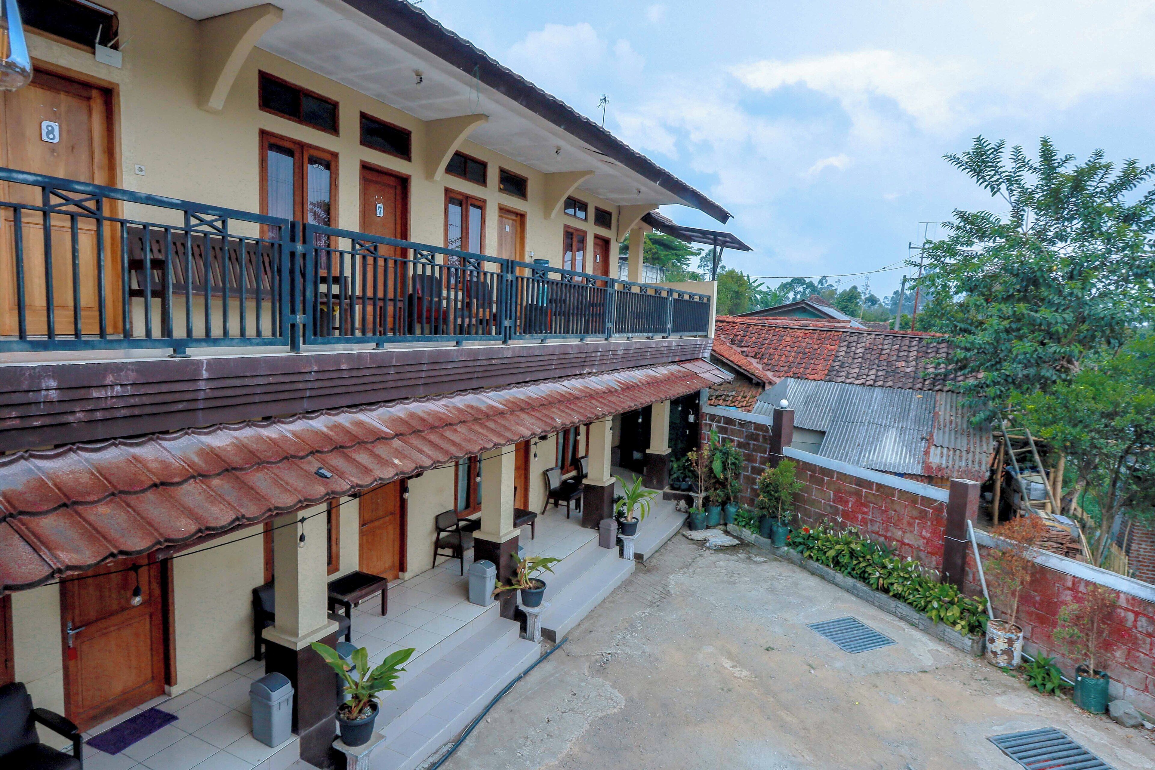 Voorkant van accommodatie