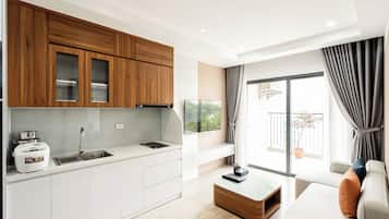 City Apartment, 1 Bedroom | Private kitchen