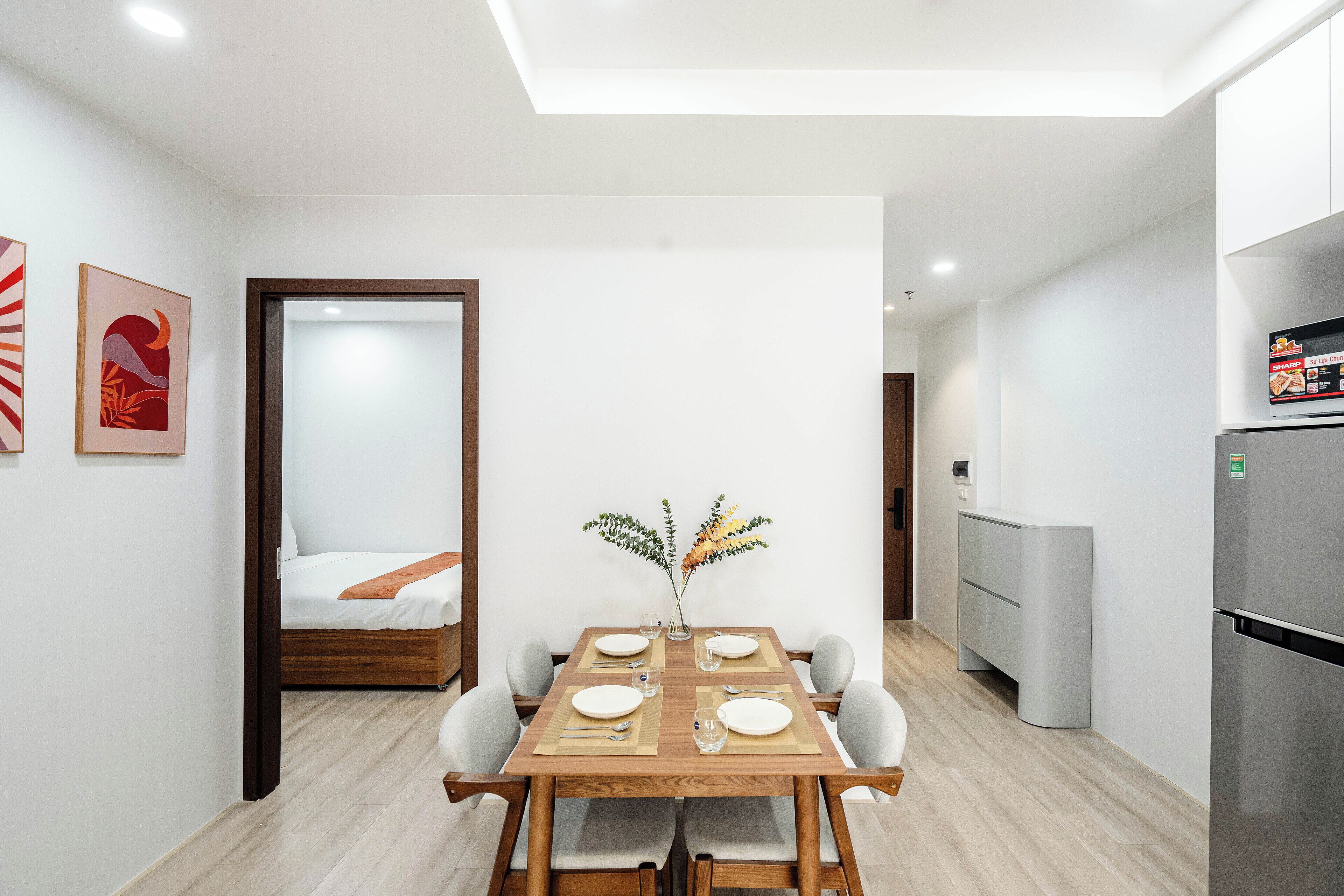 Appartamento Premium, 1 camera da letto | Pasti in camera