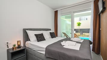 Iron/ironing board, free cots/infant beds, free WiFi, bed sheets